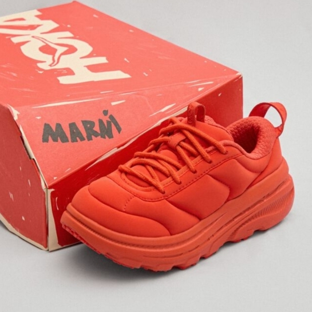 HOKA x Marni Bondi B3LS Poinciana Sneaker - Fits 9M / 11W (SZ 43 on tags)